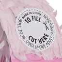 Number 8 Pinata, Pink and Gold for Girls 8th Birthday Party Decorations, Small, 16.5x11x3 in