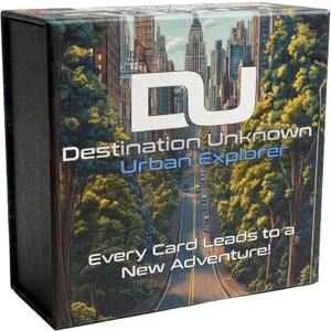 Destination Unknown: Urban Explorer  The Road Trip Adventure Card Game for Couples, Friends & Families | Explore New Places, Create Memories & Turn Any Drive into a Adventure!