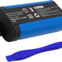 Replacement Battery for Logitech UE MegaBoom Compatible with S-00147 984-001362 084-000845 Ultimate Ears Megaboom 3 Megaboom 3 S-00171 fits Part No Logitech 533-000116, 533-000138,7.4V Li-ion