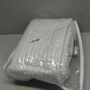 Couch Cover for Dogs Washable, Fuzzy Pet Couch Covers for 3 Cushion Sofa Pet Friendly, Non Slip Sofa Cover (White, 27.6" x 82.7"/70 x 210cm)