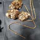 Hollyone 3Pcs Artificial Hydrangea Flowers 26inch Christmas Ornaments Flowers Champagne Gold Fake Hydrangea Flower Floral Arrangements Bouquets Xmas Faux Hydrangeas Stems Wedding Christmas Home Decor