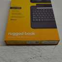 ZAGG Rugged Book iPad 11" (A16)/ 10.9" (Gen 10) Case - Durable Wireless Keyboard Case, Military-Grade Drop Protection, Multi-Device Pairing, Detachable Backlit Keyboard, Black
