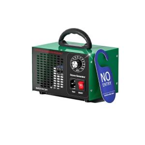 Ozone Generator 45,000mg/h, Industrial/Home O3 Air Purifier Deodorizer for Areas of 2500 Square Feet - High Capacity Ozone Machine Air Ionizer Odor Clean for Rooms, Smoke, Cars, Pets (Green)