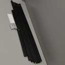 NianFeng Wooden Easel Stand for Sign, Easel Display Stand Floor for Wedding Sign with Adjustable Tray, 63-Inch, Tripod A-Frame Poster Light Duty, Welcome, Art Show & Baby Shower (Black)