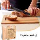 Recipe for a Special Daughter Natural Bamboo Cutting Board | Perfect Daughter Birthday, Wedding, Mother's Day Gift From Parents | Unique Kitchenware Gift for Daughter