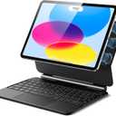 ESR iPad 11th(A16, 2025)/10th Gen Case with Keyboard, Magic Keyboard for iPad 10.9", Case with Floating Cantilever Stand, Springy Backlit Keys, Multi-Touch Trackpad, Rebound Series, Black