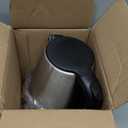 COMFEE' 1.7L Stainless Steel Electric Tea Kettle, BPA-Free Hot Water Kettle Electric with LED Light, Auto Shut-Off and Boil-Dry Protection, 1500W Fast Boil Electric Kettle (1.8 Quarts, Silver)