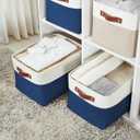 DECOMOMO Storage Bins, Extra Large Fabric Storage Baskets for Shelves 3Pack