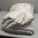 Litanika King Size Comforter Set Beige, 3 Pieces Cream Tufted Boho Farmhouse Bedding Comforter Sets, Lightweight Fluffy Comforter Bed Set for All Season (104x90In Comforter and 2 Pillowcases)