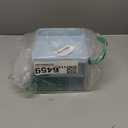 Multi-Tier Transparent Plastic Desk Storage Box with Bunny Handle - Large Capacity Drawer Organizer for Office, Books, Pens (blue, 2 Tier, 13.4x17x11cm)