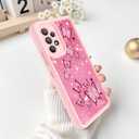 FUXICASE Case for Samsung Galaxy A53 5G, Silicone Shockproof Cover Women