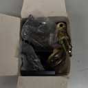 Kwikset 817 Deadbolt Lock, Matte Black Square Exterior Keyed Front Entry Door, Pick Resistant SmartKey Rekey Security, Single Cylinder Dead Bolt, with Microban Protection (Contemporary)