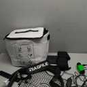 Cold Therapy Machine with Programmable Timer, Ice Machine for Knee After Surgery, Knee Replacement Recovery System, Pain Relief for Post Surgery, w/Compression Pad for Shoulder, Hip and Ankle (White)