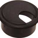 The Hillman Group 59090 2-1/2-Inch Black Grommet with Cap