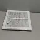 Handua 14"W x 14"H [Duct Opening Size] Steel Return Air Filter Grille (HD Series) Removable Door | for 1-inch Filters, Vent Cover Grill, White, Outer Dimensions: 16 5/8"W X 16 5/8"H for 14x14 Opening