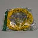 Monoprice - 116347 SlimRun Cat6A Ethernet Patch Cable - Snagless RJ45 UTP Pure Bare Copper Wire 10G 30AWG 5ft Yellow 10-Pack