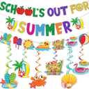 Last Day of School Decorations: Schools Out for Summer Decorations End of School Year Party Decorations Summer Party Decorations School‘s Out for Summer Banner Pool Party Decorations