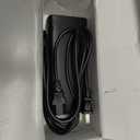 Xbox 360 E Power Supply, uowlbear AC Adapter Power Brick with Power Cord for Xbox 360 E Console 100-240V Auto Voltage Low Noise Version -Built in Silent Fan