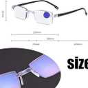 Anti-Blue vision glasses as seen on tv for men, Anti-Blue Light Presbyopia Glasses, Auto Zoom