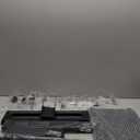 Perlegear Universal Swivel TV Stand Base for 3270 inch TVs, Height Adjustable Table Top TV Stand Mount with Tilt, Tempered Glass Base, Holds up to 88 lbs