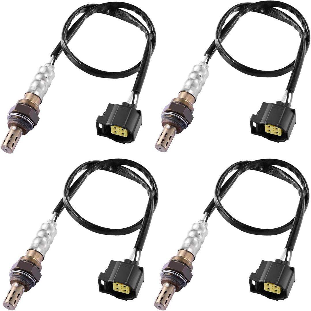 BDFHYK Oxygen Sensor Upstream Downstream O2, Compatible with Dodge, Compatible with Ram, 234-427456028992AA, 56028994AA, 56029049AA, 68078717AB, 7B0906262A, Replacement 4PCS
