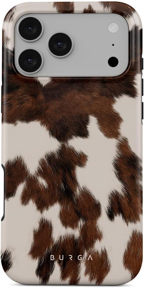 BURGA Unisex Phone Case for iPhone 17 ProMax – Dual-Layer Hybrid Design with Shock-Absorbing TPU & Durable Exterior, Scratch-Resistant Finish and Raised Bezel Edge for Screen Protection & Daily Use