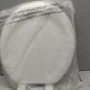 KOHLER Stonewood Quiet-Close, Round Toilet Seat Soft Close, Durable Wood, Easy Installation, Universal Fit, Home Essentials, Biscuit Finish, K-20467-96
