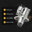 New Starter Motor 17825 Replacement for Toyota Camry 02-17 Sienna 04-16 Highlander 04-19 RAV4 06-18 Solara 02-08 Avalon 05-18 Lexus RX330 RX350 ES330 ES350 NX200t Scion XB TC Pontiac Vibe