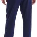 Hanes Men's Essentials Jersey Sweatpants, Cotton Lounge Pants with Pockets for Men (Blue, S)