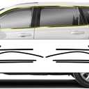 BOGAR TECH DESIGNS for Honda CR-V 2023-2026 Side Window Chrome Delete  Precut Vinyl Trim Overlay, Gloss Black Blackout Appearance