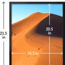LaVie Home 17x21 Picture Frame for Wall Display, 17x21 Black Picture Frame with HD Plexiglas, 17 x 21 Poster Frame 1 Pack, Display Frame for Vertical or Horizontal, Classic Collection