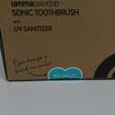 TAO Clean UV Sanitizing Sonic Toothbrush and Cleaning Station, Electric Toothbrush, Dual Speed Setting, Sandstone