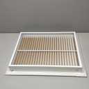 16" X 20" Aluminum Return Filter Grille for 1" Filter - Easy Airflow - Linear Bar Grilles [Outer Dimensions: 18.5w X 22.5h]