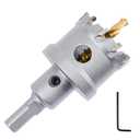 40mm  1-4/7" Metal Steel Hole Saw Drill Bit, Metal Hole Cutter for Thick Metal,Stainless Steel,Iron and Wood (40mm)