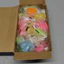 JOYIN 36 Packs Valentines Day Gift Cards with Glow in Dark Mochi Squishy Toys, 9 Designs Stress Relief Fidget Toys, Glowing Squeeze Toy for Kids Valentine's Party Favors and Classroom Exchange