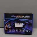 Dreamcolor Acrylic Interior Car LED Strip Light with Wireless APP, RGB 18 in 1 with 175 inches 600 LEDs Fiber Optic Car Ambient Lighting Kits, Dual Zone Sound Active Function LED Strip for Car