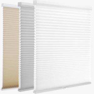 MYshade 1.5-Inch Cellular Cordless Light Filtering Shades, Honeycomb Window Blinds for Soft Daylight & Privacy, Thermal Insulation, Child Safe, Inside or Outside Mount (28" W x 64" H, White)