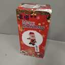 SdeNow Twerking Santa Claus,Booty Shaking Santa Dancing Santa Claus with Music Singing Animated Christmas Santa Toys for Kids English Song