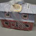 Melissa & Doug Fold and Go Wooden Barn with 7 Animal Play Figures - Farm Animals Barn Toy, Portable Toys, Farm Toys for Kids and Toddlers Ages 3+