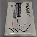 morvally Short Straight Bob Wig Heat Resistant Hair with Blunt Bangs Natural Looking Cosplay Costume Daily Wigs (14", 2# Black)