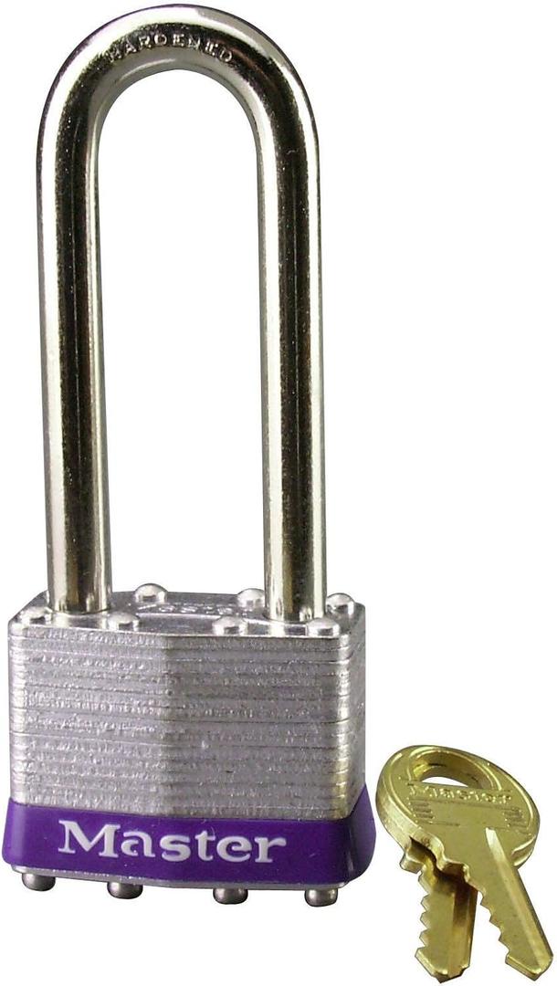 Master Lock 1DLJ Laminated No. 1 Long Shackle Padlock