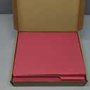 File Folder, 1/3 Cut Tab, Letter Size, Red, Great for Organizing and Easy File Storage, 100 Per Box