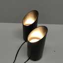 SUNVIE 2 Pack Smart Floor Can Light 5W RGBW Color Changing Uplighting Indoor Uplights 2700K-6500K Up Lights Indoor Floor Spotlight for Plant Corner Wall Artwork, APP Control Alexa & Google Home, Black