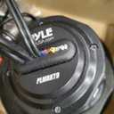 Pyle 240 Watts Bluetooth Marine Grade 6.5" 2-Way Speaker System, Amplified Full Range Stereo Sound, Flush Mount Dual Cone Dome Waterproof Universal Use, With Aux 3.5mm Input pair