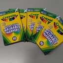 Crayola Ultra-Clean Washable Markers, Fine Line Multicolor, 10 Count