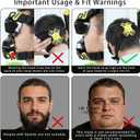 Full Face Snorkel Mask for Adults Teen, Snorkel Mask with Ear Equalization, Quick Release Anti-Leak and Anti-Fog with Mesh Bag for Snorkels, Lightweight Snorkeling Gear with Detachable Camera Mount