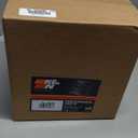 K&N Dryflow Lifetime Universal Clamp-On Air Filter: Dry Synthetic, Washable, Oil-Free: Flange Diameter: 4.5 In, Filter Height: 8 In, Flange Length: 1.5 In, Shape: Round Tapered, RU-5283HBK