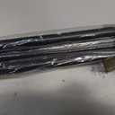 Heavy Duty Extra Long Curtain Rods for Windows 66-168 Inch, Black