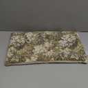 Yangest Neutral Floral Pillow Cover 12 x 20 Inches, Vintage Chenille Rectangle Throw Pillow Cover Soft Decorative Farmhouse Accent Couch Pillow Cover for Living Room Bedroom, Beige