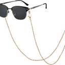 Eyeglass Chain for Women Stylish,Stainless Steel Glasses Strap for Men Women,Eye Glasses Holders Around Neck